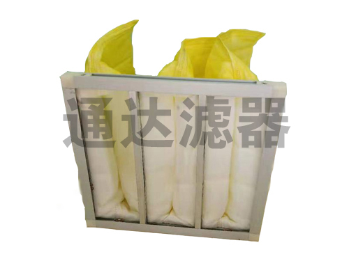 3袋F8黃色中效板框?yàn)V